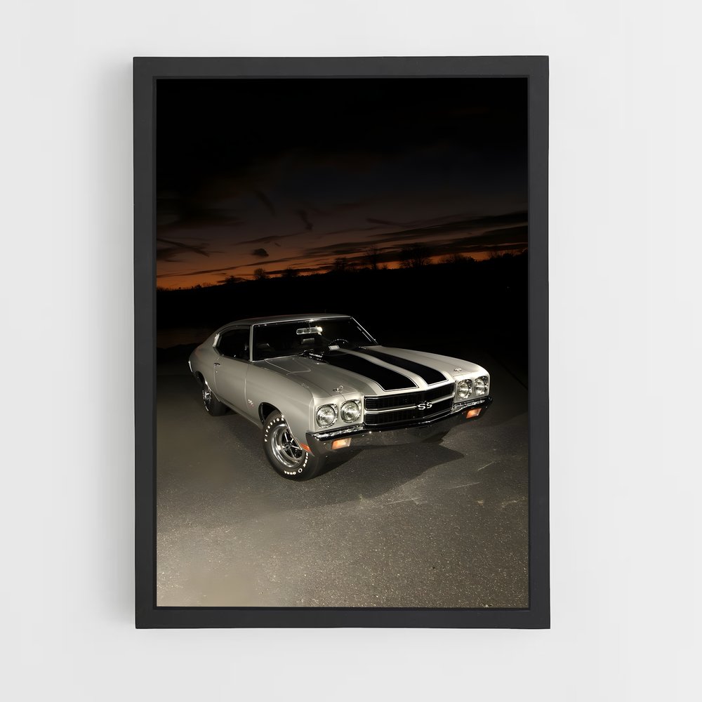 Poster Chevelle Légende – affiche Chevrolet (vue 2)